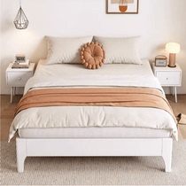 All solid wood 1 2 1 35 1 5 1 8 meters bedside bed frame tatami row frame bed
