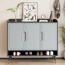 Shoe cabinet home entrance large capacity solid wood entrance cabinet modern simple storage cabinet small apartment entrance shoe rack