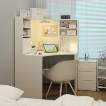 Corner desk with bookshelf integrated student home corner writing computer desk triangle office desk corner computer desk