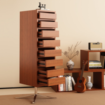 Bernard Shaw rotating bookcase medieval storage file cabinet storage cabinet study room living room modern minimalist Bauhaus bucket cabinet