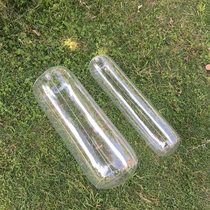 Transparent inflatable cylindrical pillow sofa waist back pillow neck pillow oval leg pillow outdoor pillow long pillowcase core