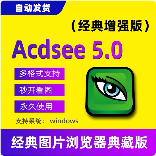 Acdsee Software Version 5.0 Image Browser Photo Viewing Software Photo Management and Organizing Tool
