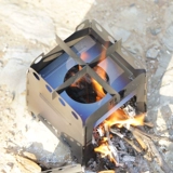 Титановый ремесленник на открытом воздухе Pure Titanium Wood Fire Fire Plag
