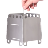 Титановый ремесленник на открытом воздухе Pure Titanium Wood Fire Fire Plag