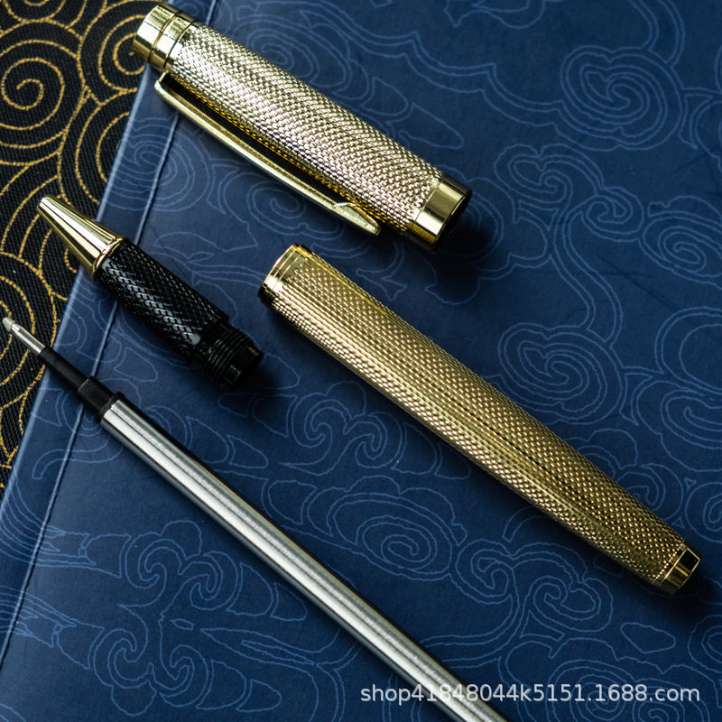 Brass pen signed a thousand pieces of jewel pen business examination recommended new creative pen student stationery