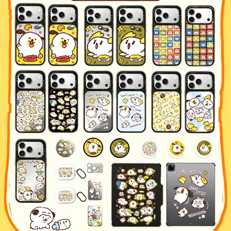 Cute Lazy Tail Club Phone Case for iPhone 18 Pro Max, Apple 17 Magnetic, 16 Mirror, 15 Anti-Drop, 14 Protective Cover, 13 Cartoon Animation, Trendy for Female Couples