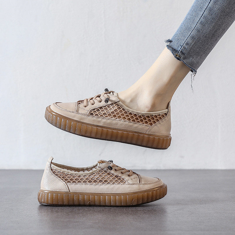 Elegant Pragmatism ~ High Texture -- SICILIY -- ten thousand people planting grass Recommended new mesh Gluten Motherboard Shoes