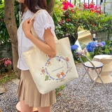 Оригинальный дизайнерский тканевый мешок для отдыха на одно плечо, универсальный вместительный и большой шоппер, подходит для студента