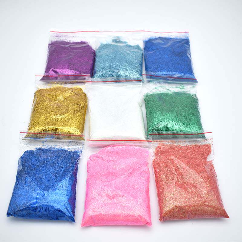 Gold Pink Scallion Pink Silver Sparkling Pink Cross Embroidered Gold Purple Red Green Sky Blue White Bottle Dazzling Powder-Taobao