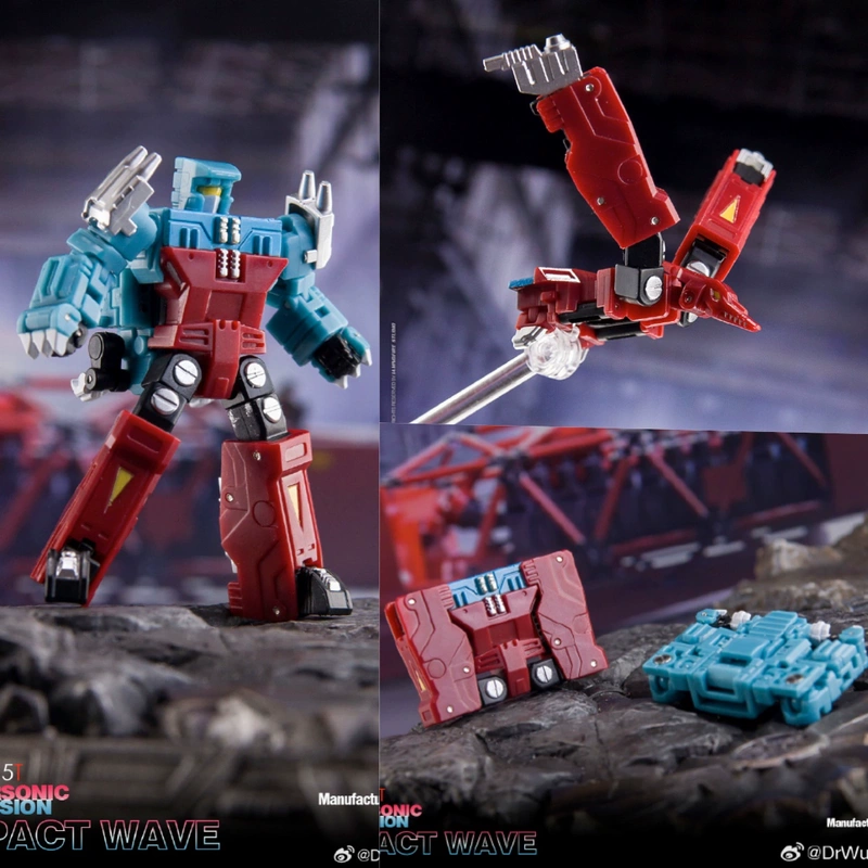 Dr. Wu Dw-E55T Toy Color-Decibel 55B Dark Color Small-Scale Transforming Toy