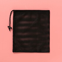 L Portable Mesh Cashier Bag Drawing Rope Bunching Bunches Netting Bags Small Pieces Fitness Articles Containing bags for men and women Containing Seminal