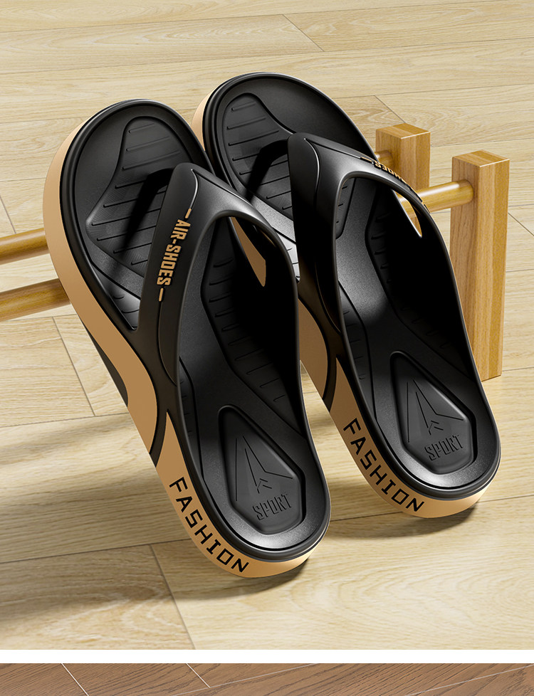 Men's Flip-flops For Summer With Cushioning And Non-slip Sole_voghion.com
