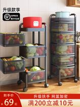 360 Degrees Rotatable Shelf Kitchen Special Vegetable Intake of the Vegetable Basket in the Large Number of Vegetable Containing things