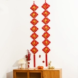 2024 Китай JieChang Penden Living Room Новая телевизионная фоновая стена на обеих сторонах украшения весеннего фестивального крыльца