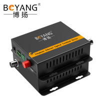 Boyang analog video optical transceiver 1 channel video 1 channel 485 reverse data single fiber single mode BY-1V1D