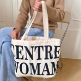 Универсальная брендовая сумка на одно плечо, вместительный и большой шоппер, японский портативный тканевый мешок, подходит для студента