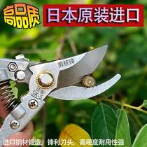 Original load of imported SK5 steel Japan prunes with sharp and labor-saving scissors branches to trim the garden cut fruit tree shears