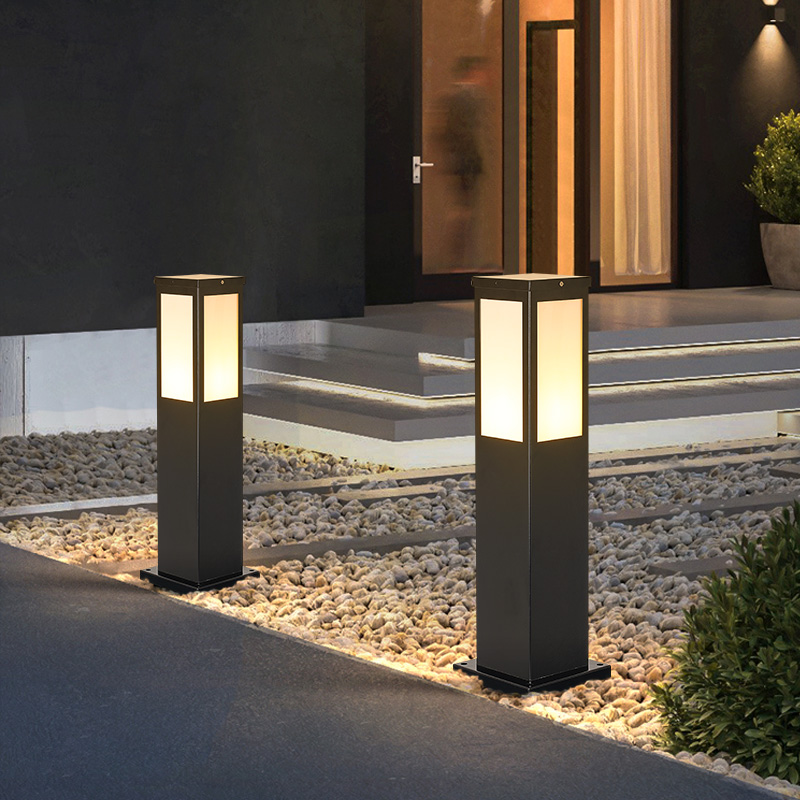 Lawn Light Outdoor Waterproof Villa Garden Garden Light Simple Community Street Light Solar Outdoor Hotel Landscape Light