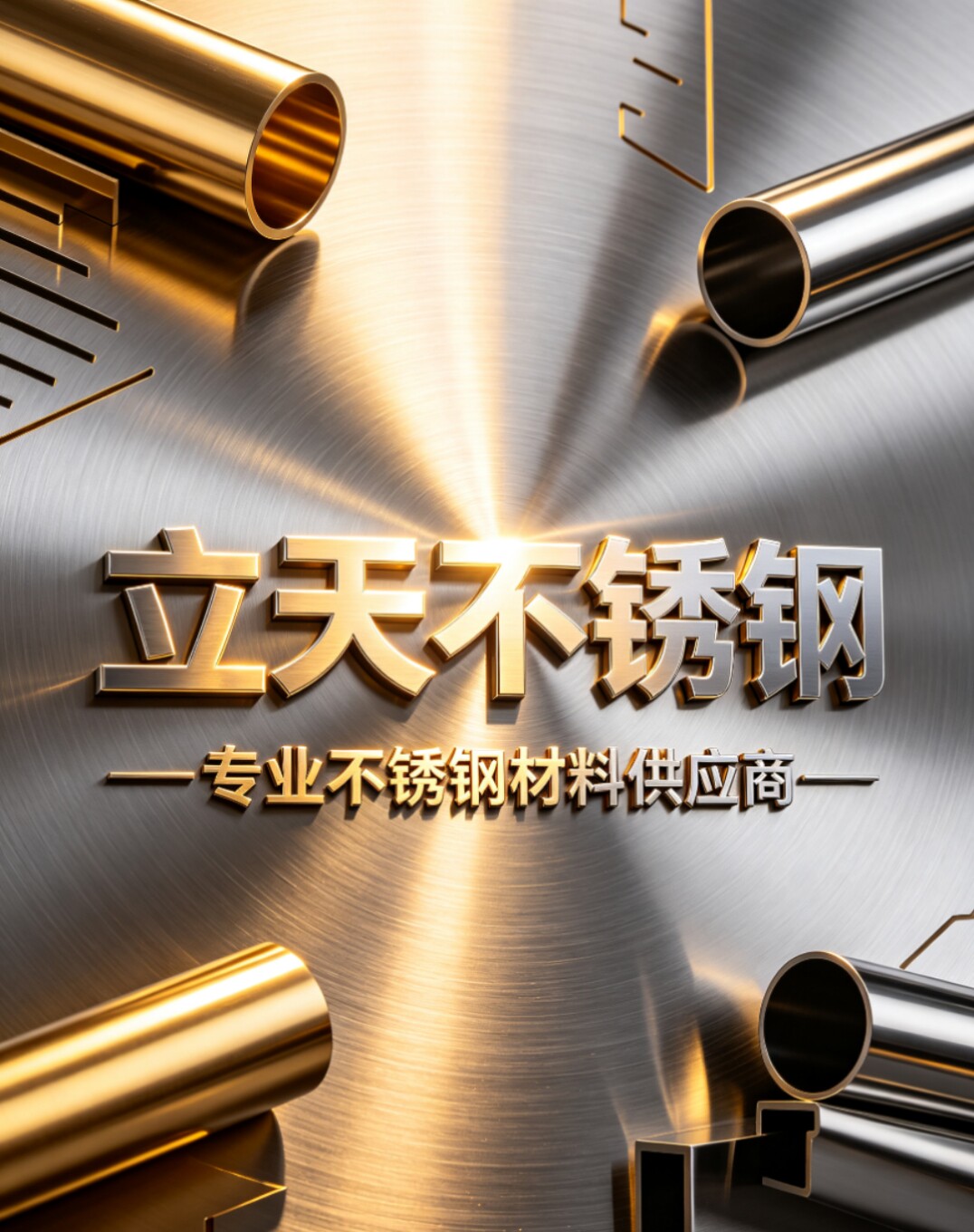 立天不锈钢管的LOGO