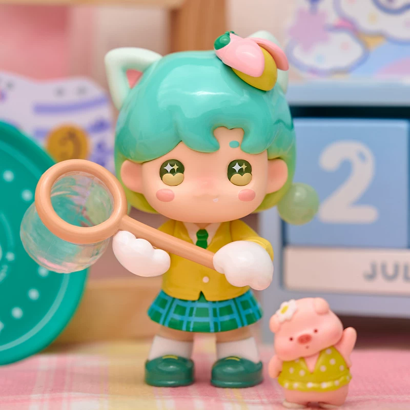 [Новинка] Mokokimo Campus Campus Tide Play Blind Box Girl Cute Doll Swing Gifts