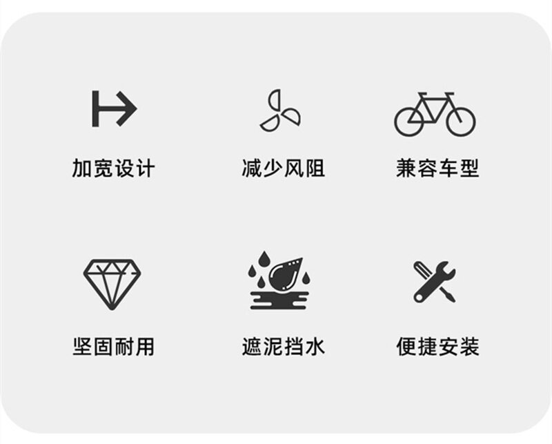 Motorcycle Rear Mudguard, Electric Vehicle Rear Inner Mudguard, Water Shield, Xunying Mudguard, Shangling Rear Mudguard, Rear Mudguard