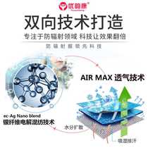 High-end radiation protection clothing maternity wear apron protective p-radiation protection clothing invisible anti-radiation clothing for work