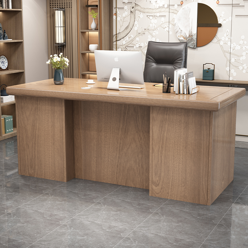 Home Desktop Computer Desk Modern Minimalist Bedroom Writing Desk With Lock Staff Financial Desk Boss desk-Taobao