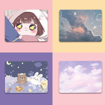 Mouse mat high face value male student girl girls heart cute student table cushion office keyboard lock edge large number midsize cushion