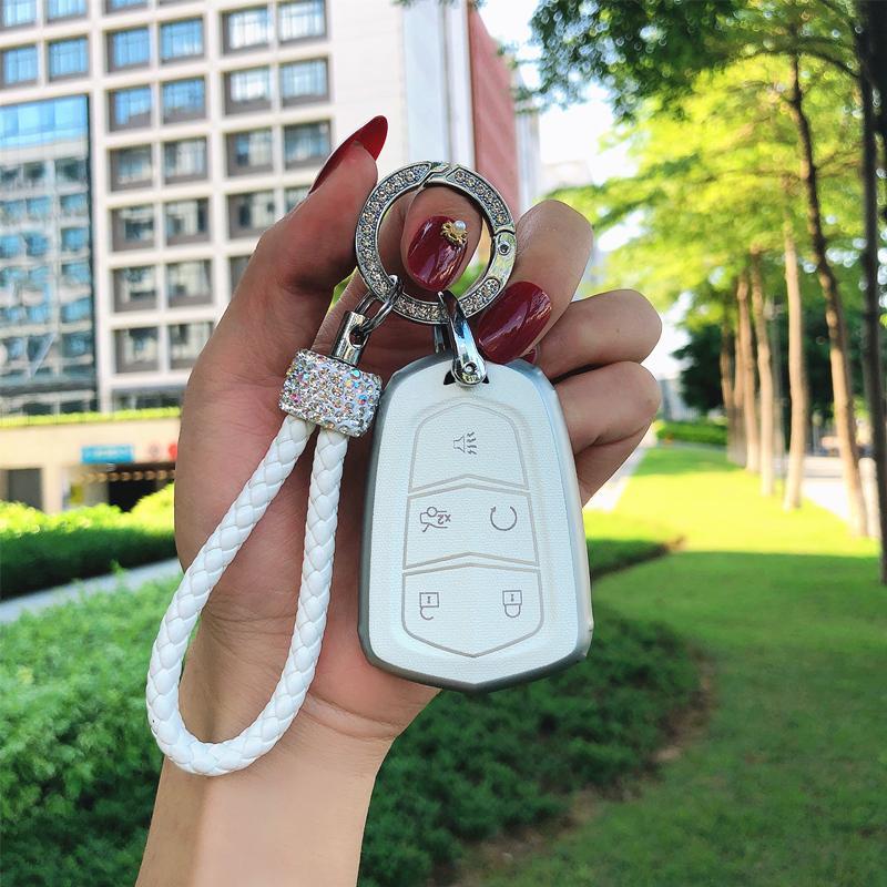 Suitable for Cadillac key case CT6 XT4XT5 XT6 XTS CT4 CT5 ATS car buckle case