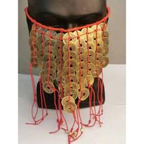 Halloween Weird Taoist Immortal Li Huowang Copper Coin Mask Half-covering his face Si Wangdao cosp Weird Mask Weird Accessories