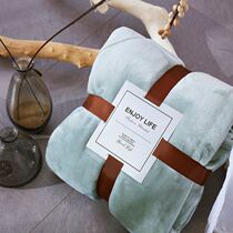 Wool blanket sheets super soft flannel blanket padded warm sheets single nap blanket casual coral fleece four seasons