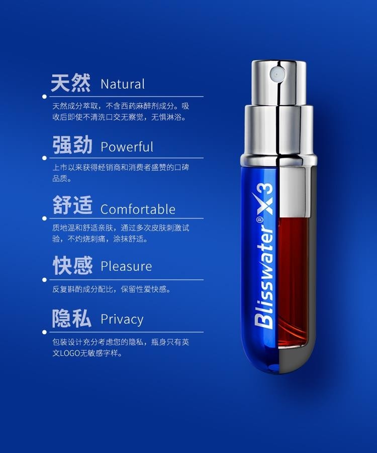 享久 【北美直邮2-3天到货】3代外用延时喷雾 - 加强版