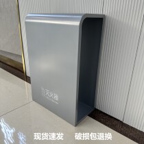 Arc fire extinguisher box 2-pack high-end shopping mall hotel stainless steel fire extinguisher placement box display box customization