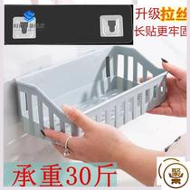 Kitchen ginger garlic rack thickness of the adhesive wall hanging basket toilet basket basket containing basket free of punch