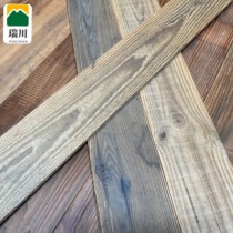 Retro Old Wooden Wood Flood Pine Weather Log Decoration Photography Background Wall Made Old Fire Wood