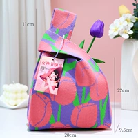 Gift Pack Goddess - фиолетовые тюльпаны + букет