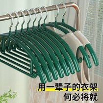 Hanger protective hanger semi-circle ultra-coarse stainless steel No-drum kit No-mark home Soaked Plastic Clotheshorse hanging sunburn