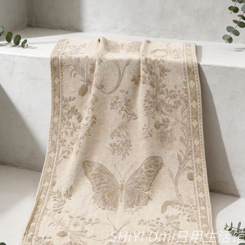 Foreign Trade Export Hemp Bath Towel, Oversized Wrap Towel, Jacquard, Absorbent, Quick-Drying, Household Blanket, Soft and Washable for Men and Women Foreign Trade Export Hemp Bath Towel, Oversized Wrap Towel, Jacquard, Absorbent, Quick-Drying, Household Blanket, Soft and Washable for Men and Women