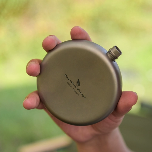 Карманная фляжка, портативная воронка, маленький чайник для путешествий, бокал