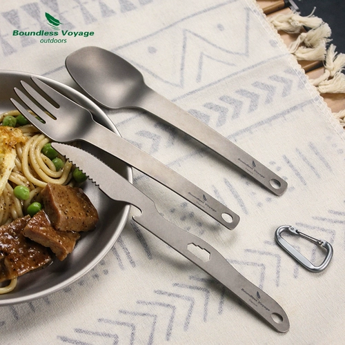 Дорожная портативная посуда, портативный комплект для кемпинга, «три в одном»