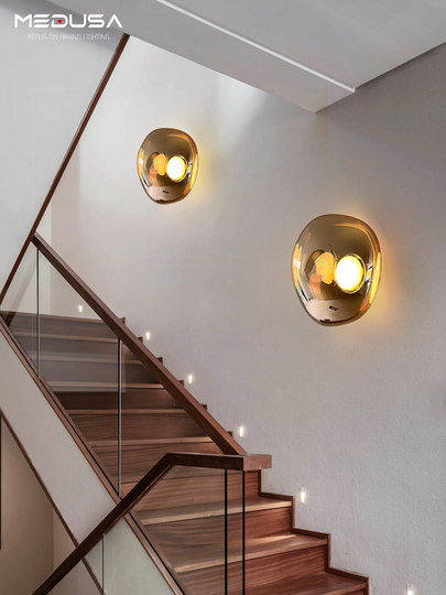 TomDixon熔岩壁灯过道灯包入户玄关灯工业风过道酒吧酒店装饰灯