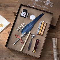 Harry Potter Joint Stationery Art Practitioners Dip Water Pen Harry Potter Quill Pen Antique Pen Fairy High-end