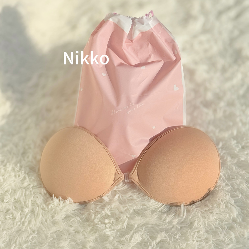 Nikko Window Display Push-Up Invisible Bra Pads, Round Disc, Large Bust, Summer Thin Breathable, Small Bust Thickened, Enhancing Breast Pads