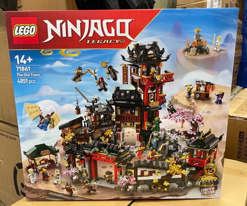 Lego Ninjago Series 71861 Original Ninja Village 15Th Anniversary Edition Building Block Toy