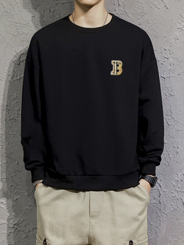 LEE CHEUNG Весенний свитшот, демисезонный лонгслив, приятная телу футболка, в американском стиле, оверсайз