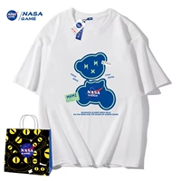 НАСА Lightning Bear White T -For