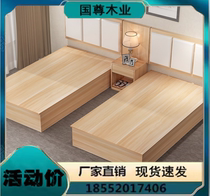 Hotel Full Suite Furniture Punctuator Guesthouse With Bed TV Cabinet Table Luggage Case Writing Desk Bed Relying on Quick Hotel Custom