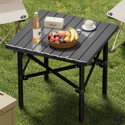 Outdoor Folding Table Portable Dining Table Camping Table and Chair Camping Egg Roll Table Rectangular Night Market Stall Special Table