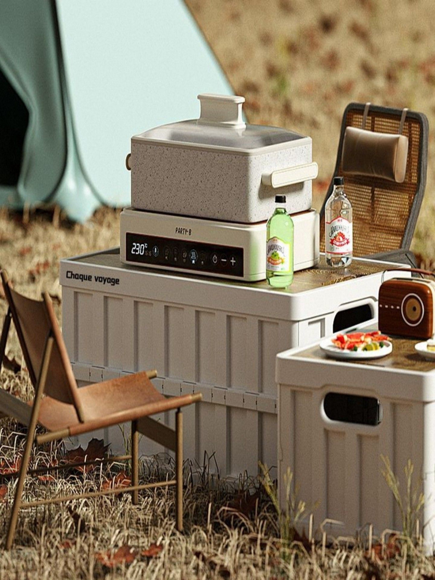 Plastic Bedside Table with Flip-Top and Wheels, Storage Cabinet for Living Room, Movable Bedside Table, Outdoor Storage