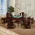 Bàn mạt chược bằng gỗ nguyên khối cổ Trung Quốc, máy mạt chược hoàn toàn tự động đa năng, bàn cờ vua và bàn chơi bài, bàn mạt chược điện bằng gỗ hồng sắc